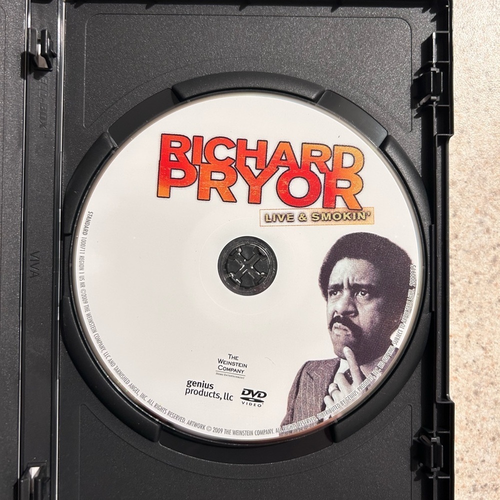 Richard Pryor Live & Smokin' DVD - Picture 2 of 3